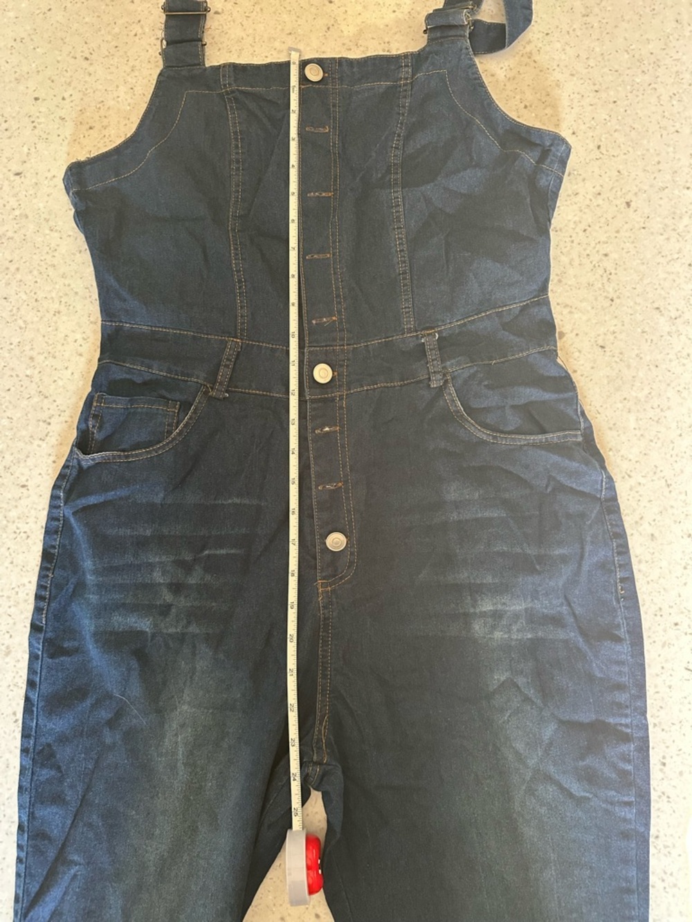 Denim jumpsuit - FLARE bottoms ❤️ - Picture 8 of 11